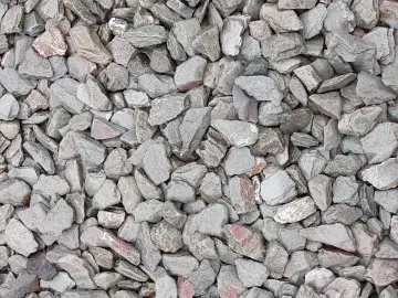 small grey rocks close up