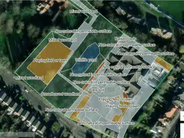 Montrose Primary School habitat map