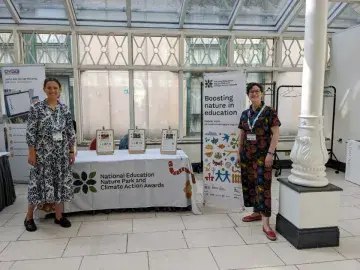 The London Nature Park team at an event