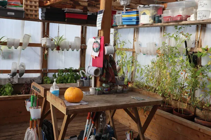 A potting shed