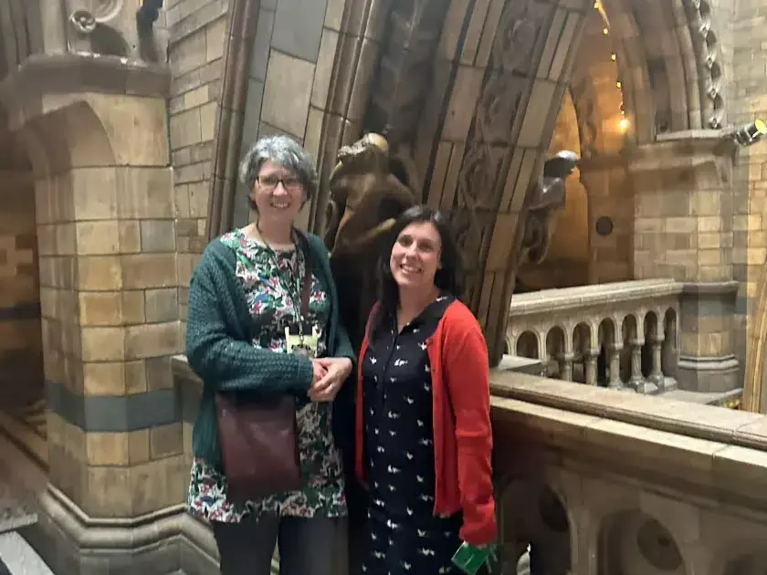 North East Nature Park team at Natural History Museum